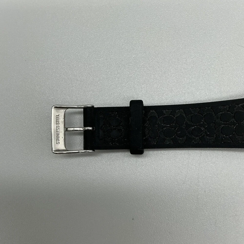 Coach Libby Womens Watch 39mm Black Dial Logo Dial New Battery